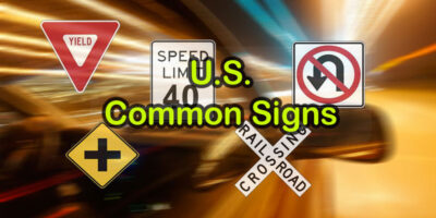 U.S. Road Signs - Common Signs
