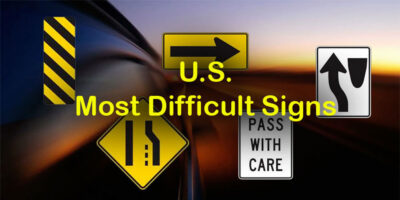 U.S. Road Signs - Most Difficult Signs