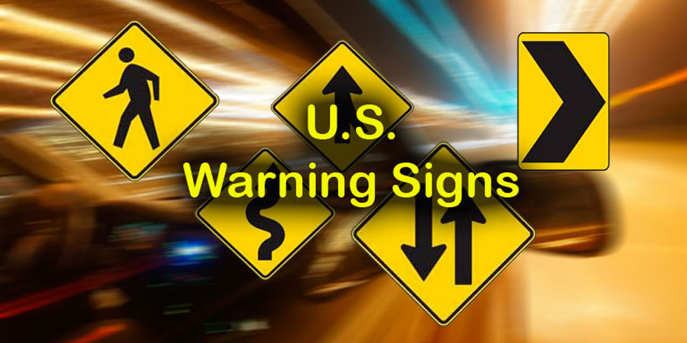 Road Sign Quiz - US Warning Signs