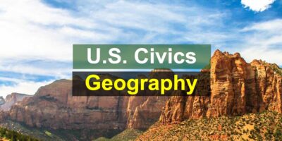 U.S. Civics Test - Geography
