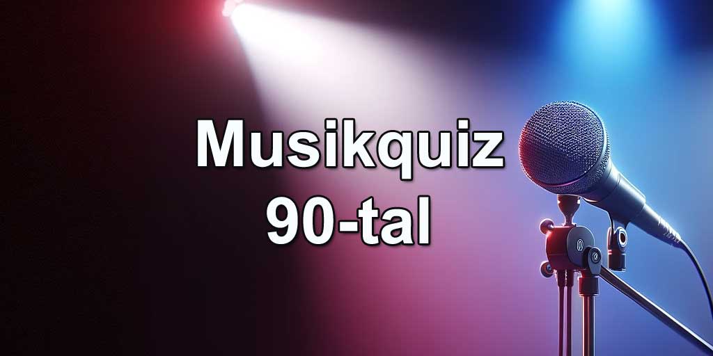 Musik Quiz med musikfrågor om 90-talet
