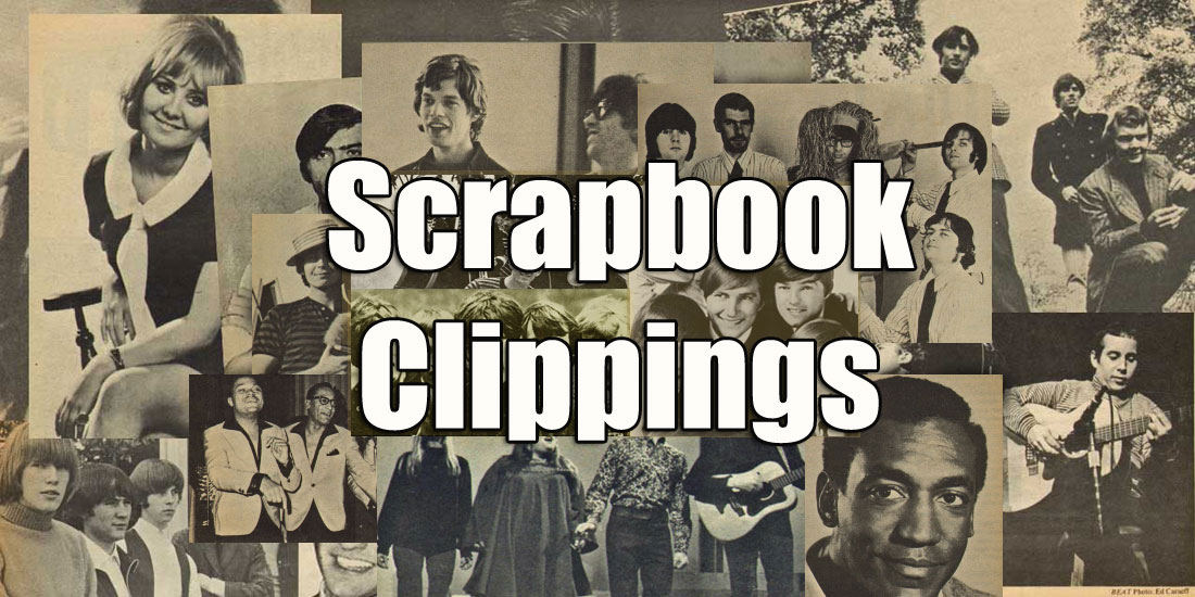 Sixties quiz - scrapbook clippings