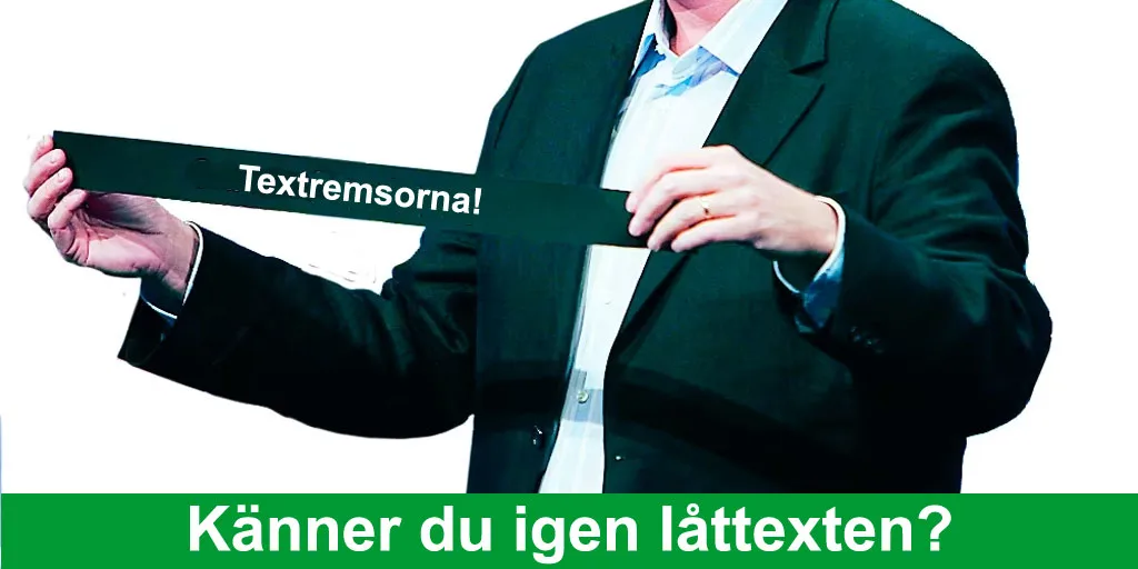 Textremsorna