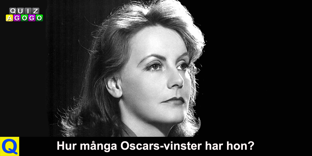 Greta Garbo - Hur många Oscarsvinster har hon?