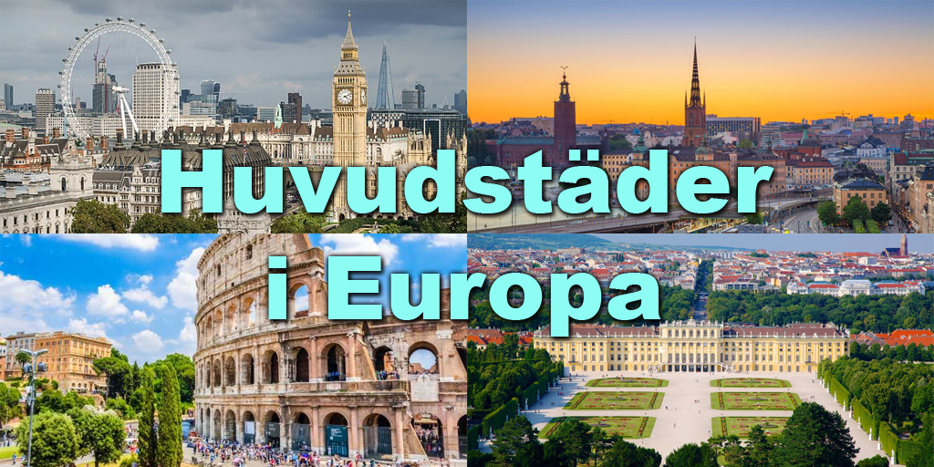Frågesport om huvudstäder i Europa