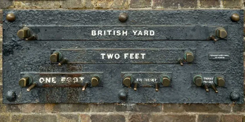 Yard - feet - inches