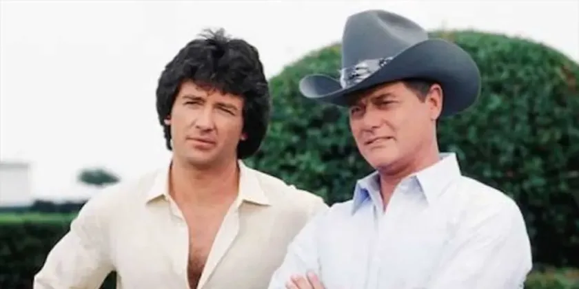 Bobby Ewing and J.R. in Dallas