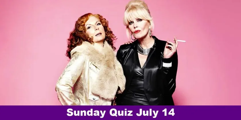 Sunday quiz July 14