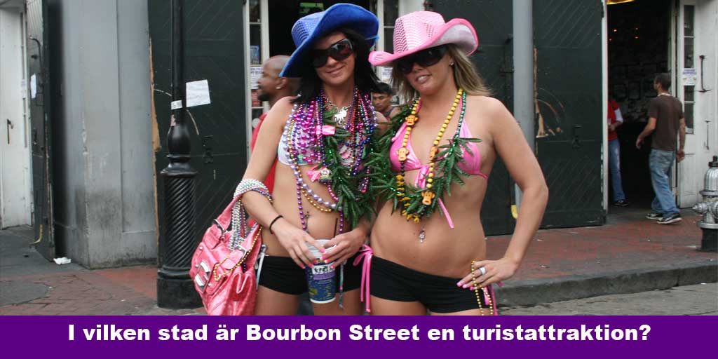 Bourbon Street - Torsdagsquizet 25 juli