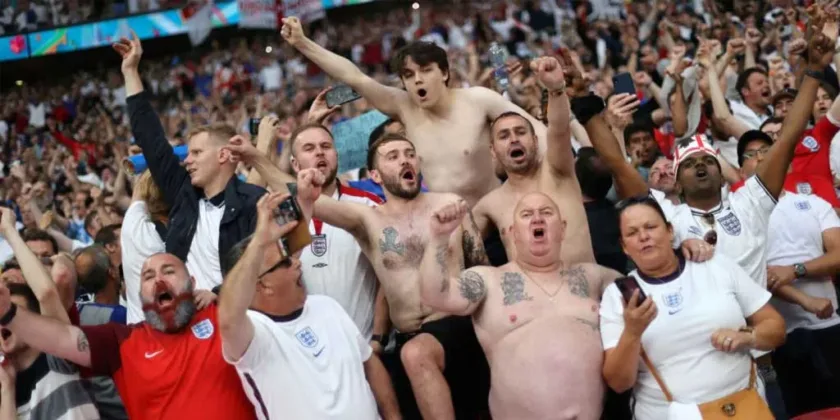 Football fans England