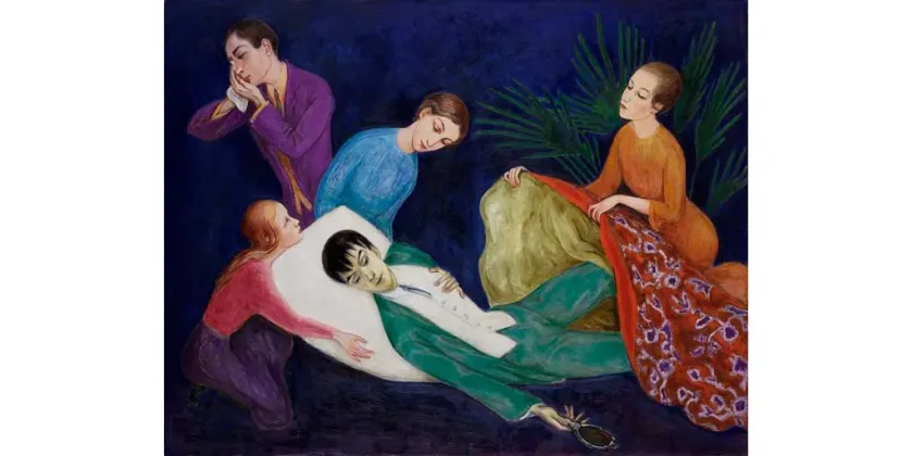 Nils Dardel - Den döende dandyn