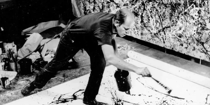 droppmålningar - Jackson Pollock