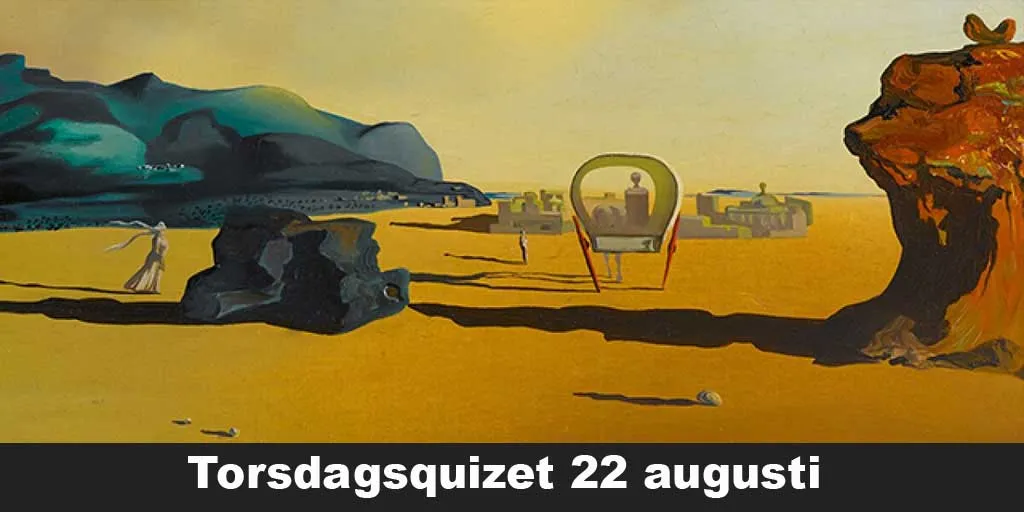 Torsdagsquizet 22 augusti