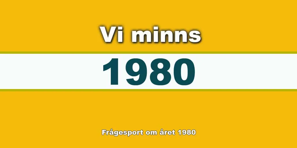 Vi minns 1980