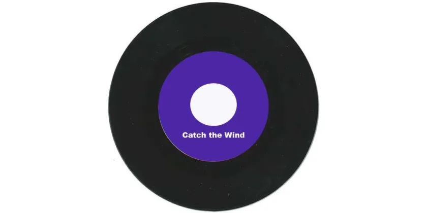 45 rpm single singel Catch the Wind