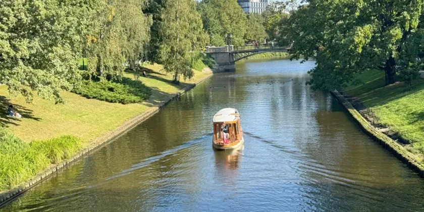 Canal through Riga