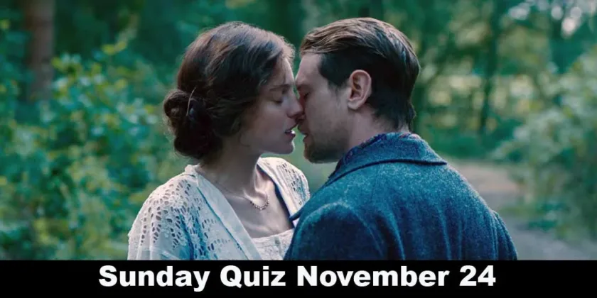 Sunday Quiz November 24