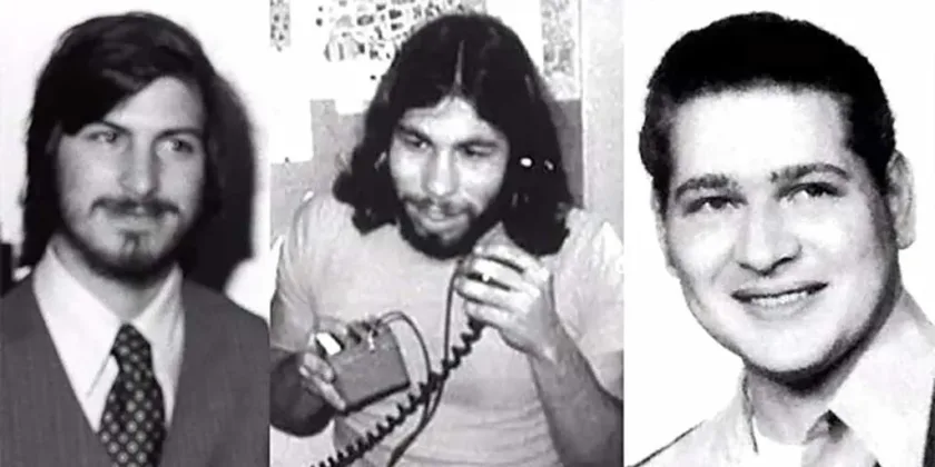 Steve Jobs, Steve Wozniak, and Ronald Wayne