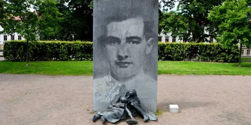 Raoul Wallenberg minnesmärke i Göteborg