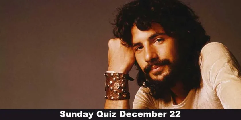 Sunday Quiz December 22