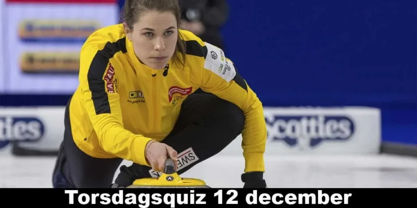 Torsdagsquiz 12 december