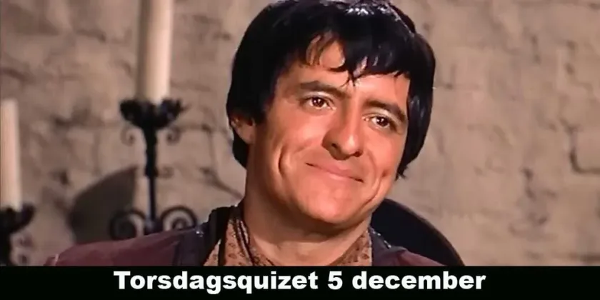 Torsdagsquiz 5 december