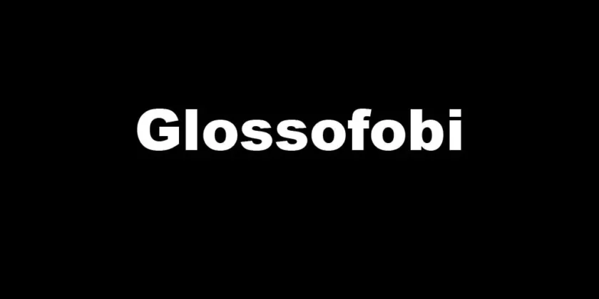 Glossofobi