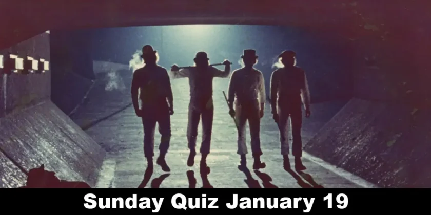 Sunday Quiz January 19