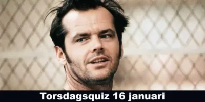 Torsdagsquiz 16 januari 2025