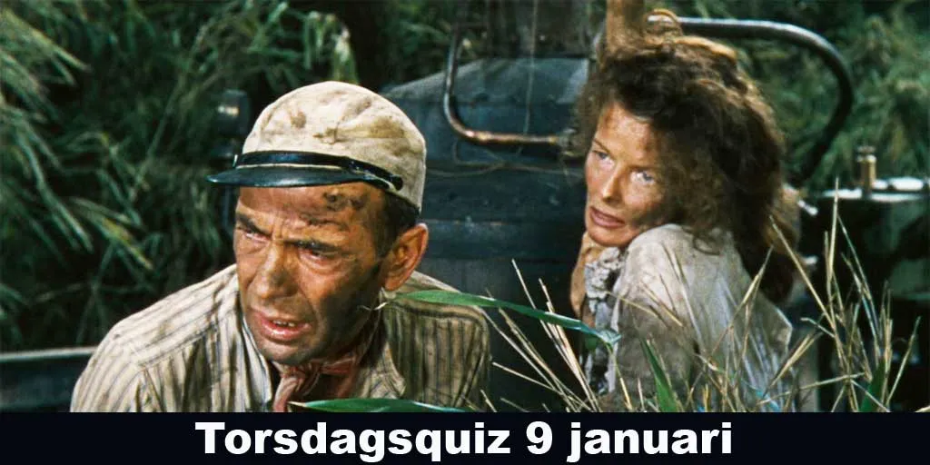 Torsdagsquiz 9 januari 2025