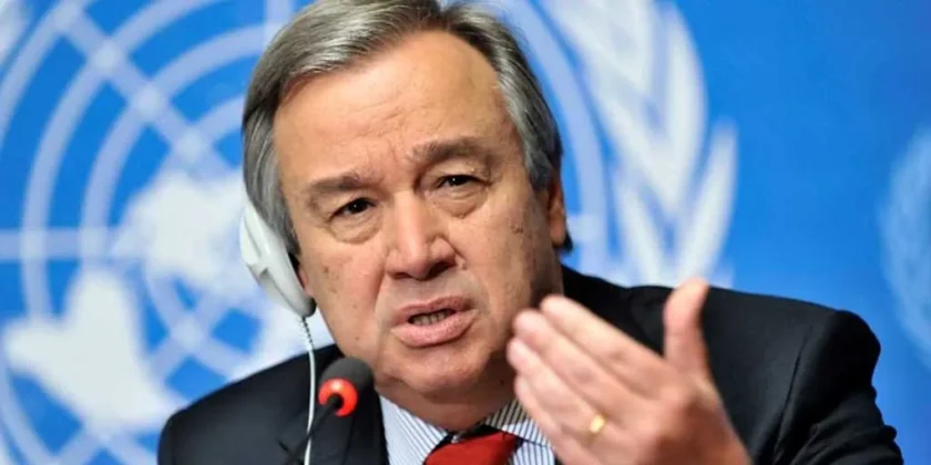 UN Secretary-General Antonio Guterres