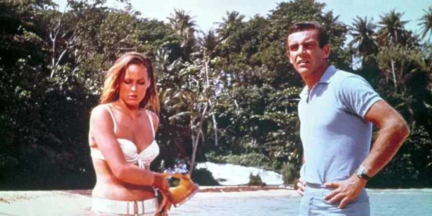 I vilken Bond-film spelar Ursula Andress den kvinnliga huvudrollen?