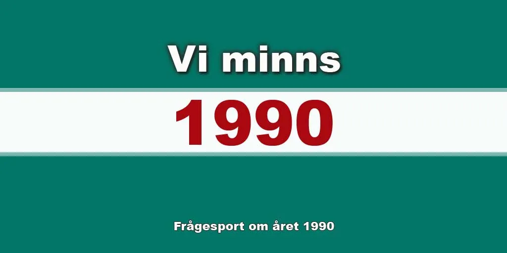 Vi minns 1990